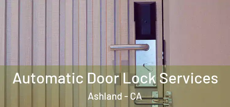 Automatic Door Lock Services Ashland - CA