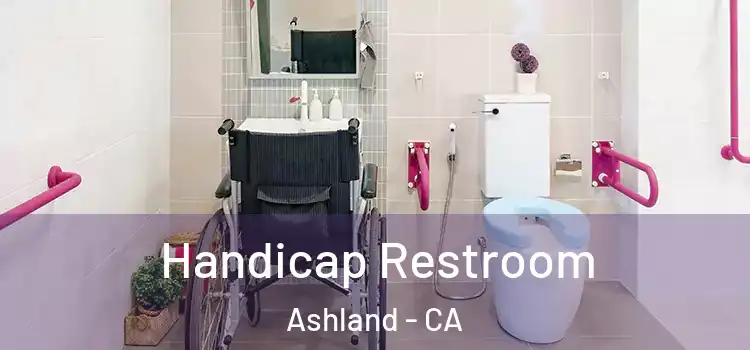 Handicap Restroom Ashland - CA